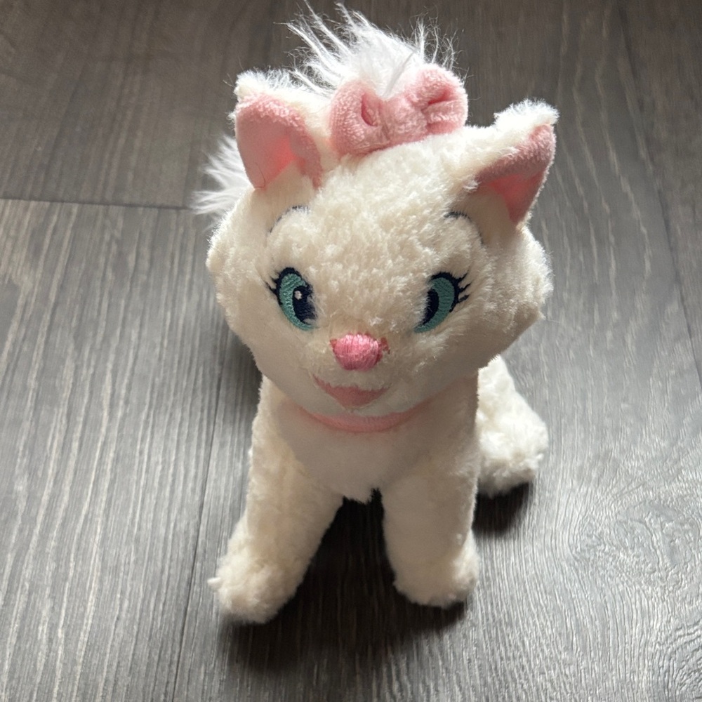 Disney Marie Aristocats White Plush Toy Kitty